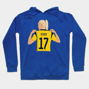 Caroline Seger Sweden Womens Football Euro 2022 Hoodie